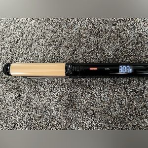 CHI air expert onyx black tourmaline straightener and curler combo